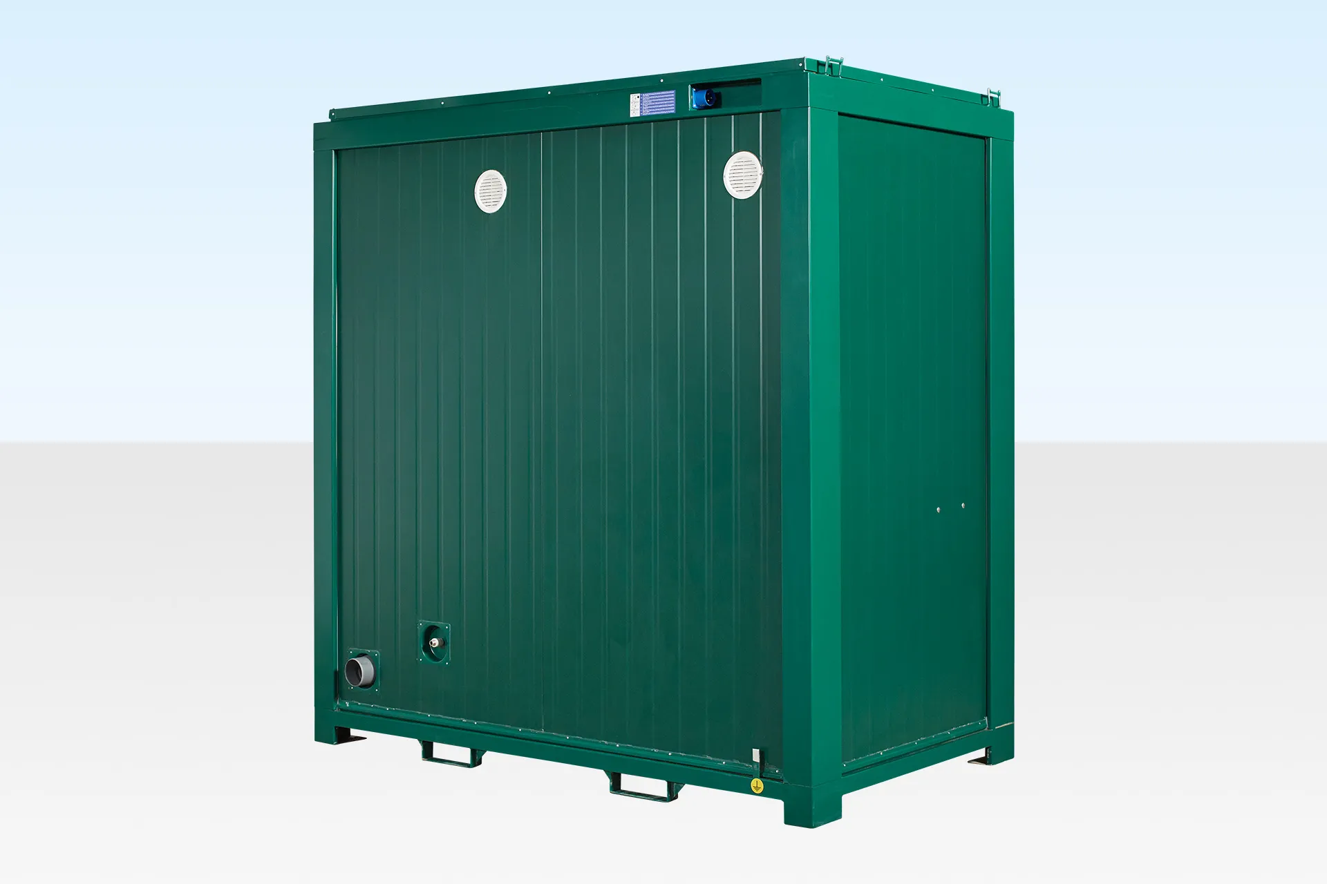 1+1 double mains toilet 8ft x 5ft (green) 1+1 double mains toilet 8ft x 5ft (green)