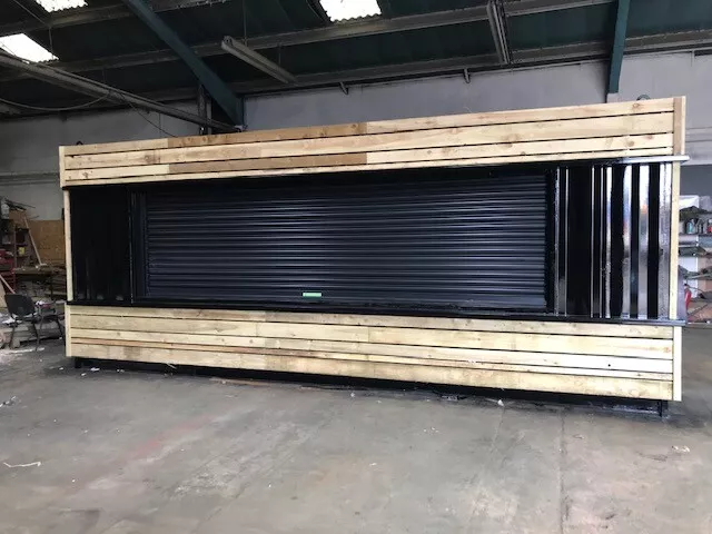 20ft x 8ft cladded food/drink outlet shipping container 20ft x 8ft cladded food/drink outlet shipping container