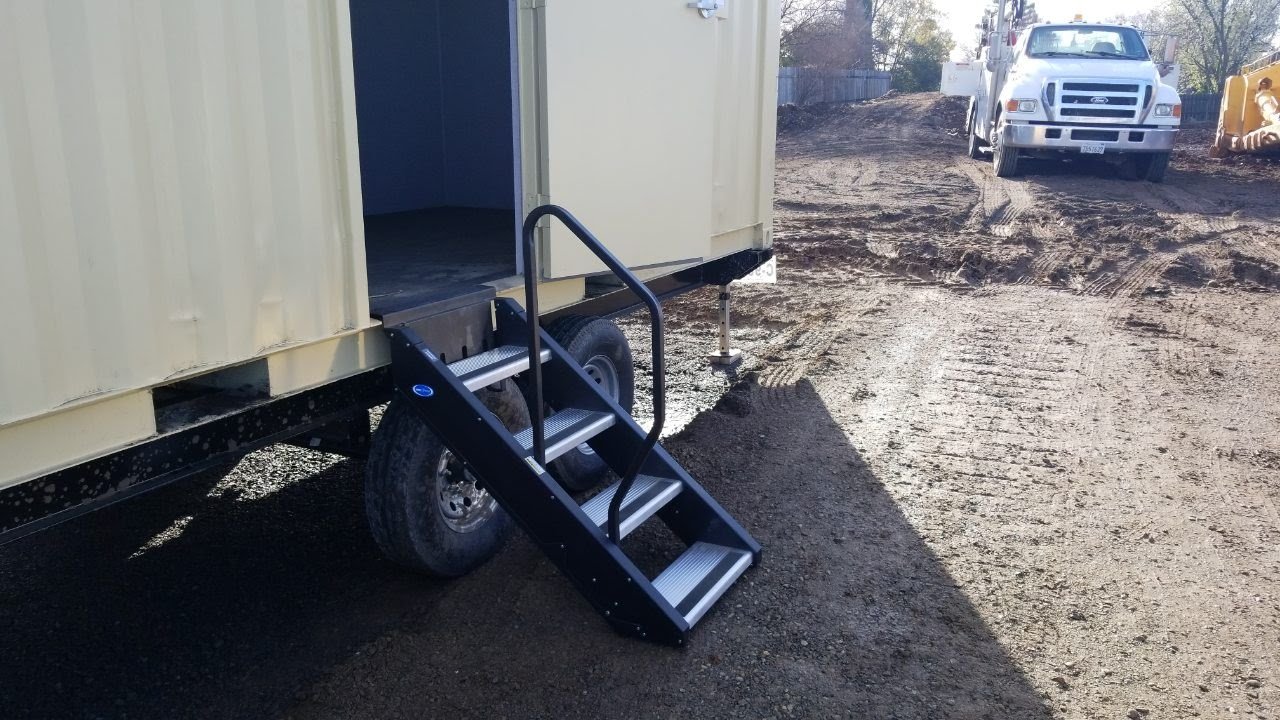 20ft mobile office container with trailer 20ft mobile office container with trailer