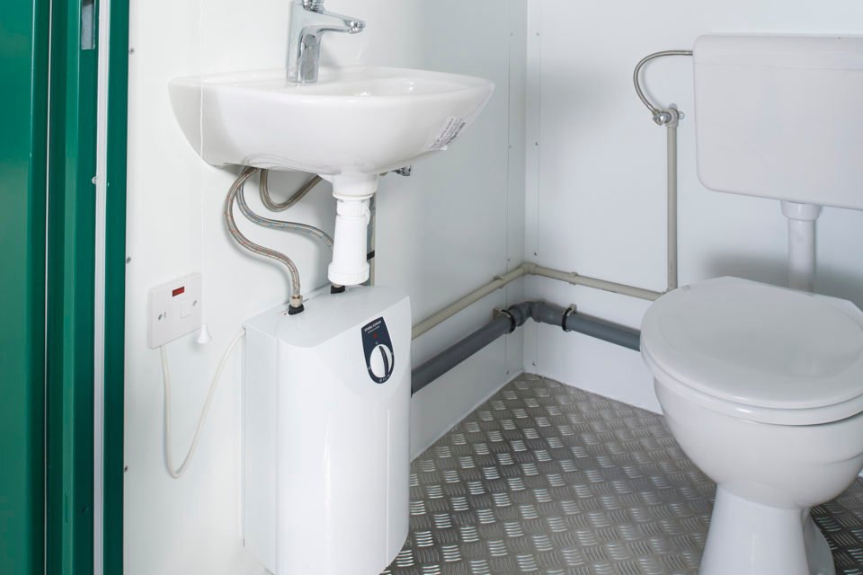 1+1 Double Mains Toilet 8Ft x 5Ft (Green) 3 1+1 Double Mains Toilet 8Ft x 5Ft (Green) - Image 3