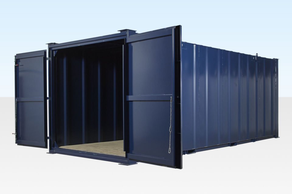 24Ft x 9Ft Steel Store (Suitable for stacking) 1 24Ft x 9Ft Steel Store (Suitable for stacking)