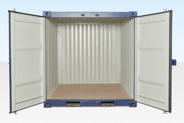 8Ft Shipping Container One Trip (Blue) 3 8Ft Shipping Container One Trip (Blue) - Image 3