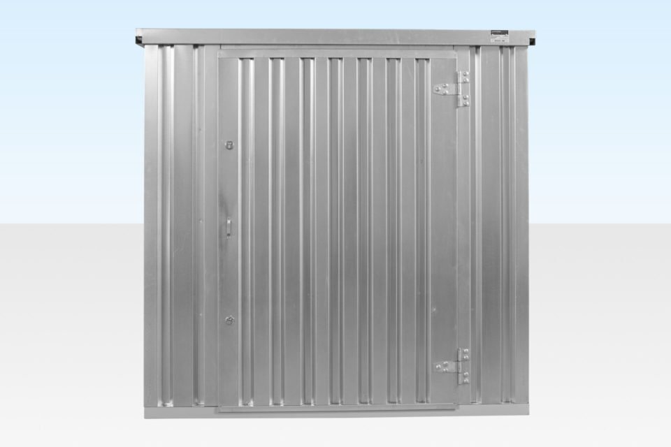 4m x 2.1m Flat Pack Container Store – Galvanised 3 4m x 2.1m Flat Pack Container Store – Galvanised - Image 3