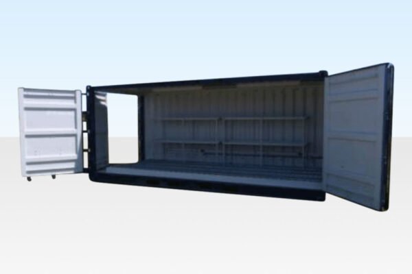 20Ft X 8Ft Open Side Bunded Open Mesh Floor Store 2 20Ft X 8Ft Open Side Bunded Open Mesh Floor Store - Image 2