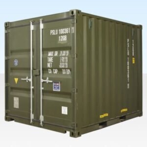 10Ft X 8Ft Shipping Container (One Trip) β Green
