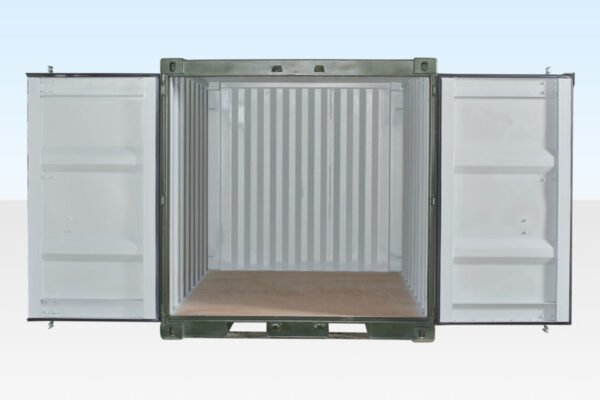 8Ft One Trip Shipping Container (Green) 2 8Ft One Trip Shipping Container (Green) - Image 2