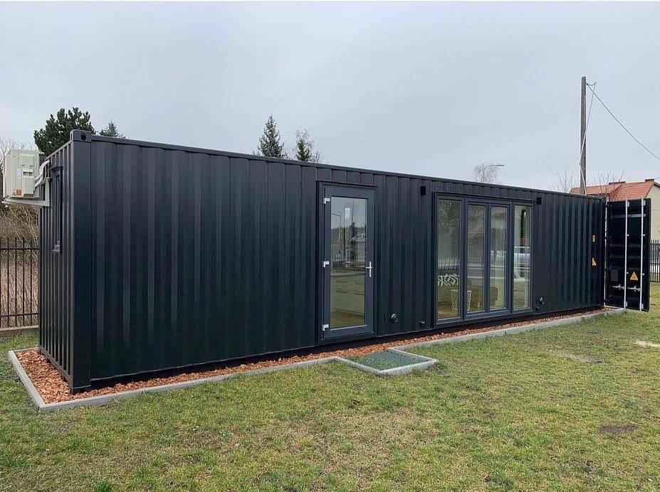 New 40HC Black Custom Container Home 1 New 40HC Black Custom Container Home